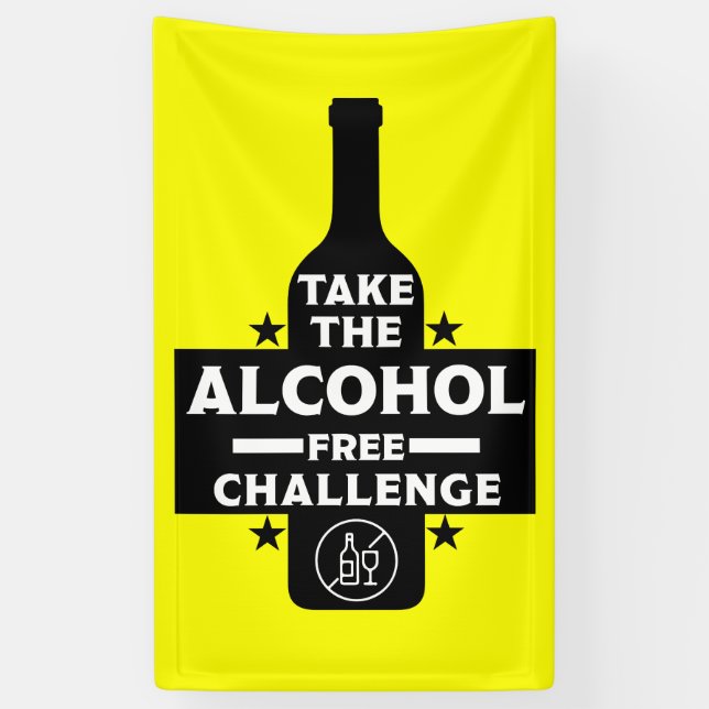 alkoholfrei und nüchtern banner (Vertikal)