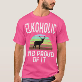 Alkoholisch und stolz darauf, dass die Sonnenunter T-Shirt