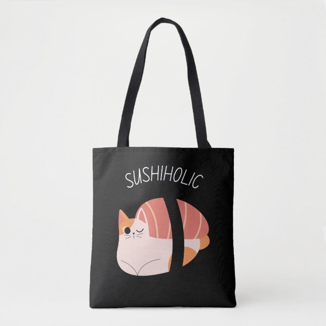 Alkoholische Niedliche Kitty mit Kawaii Sushi Totb (Vorderseite)