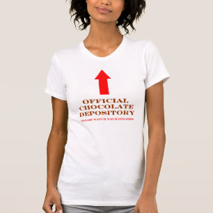 Alkoholische Schokolade Lover Funny T-Shirt