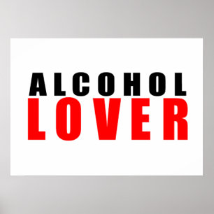 Alkoholliebhaber Poster