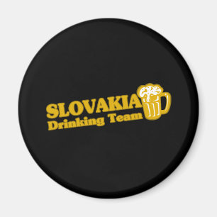 Alkoholteam der Slowakei Magnet