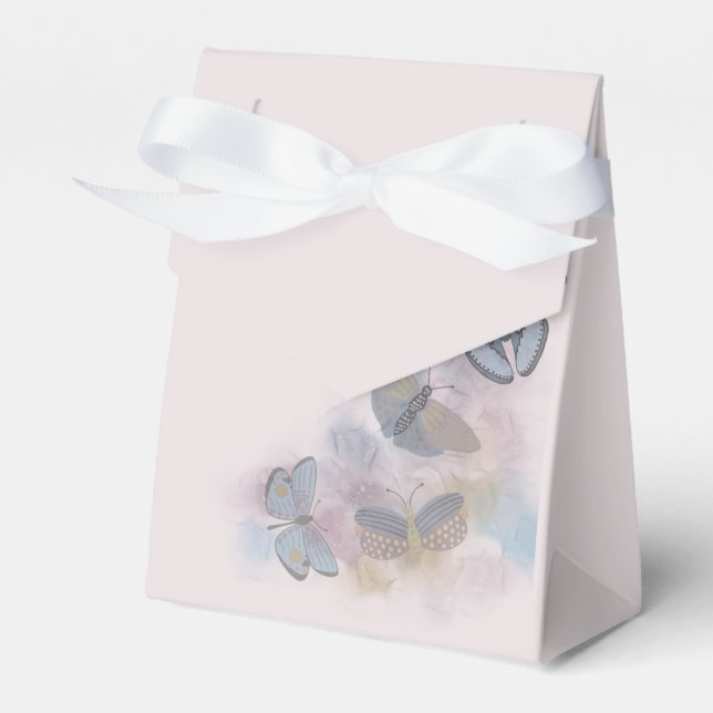 Alkoholtink-Schmetterlinge Geschenkschachtel (Vorderseite)