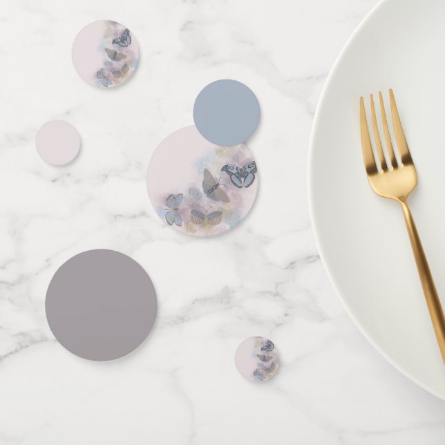 Alkoholtink-Schmetterlinge Konfetti (Gruppe)