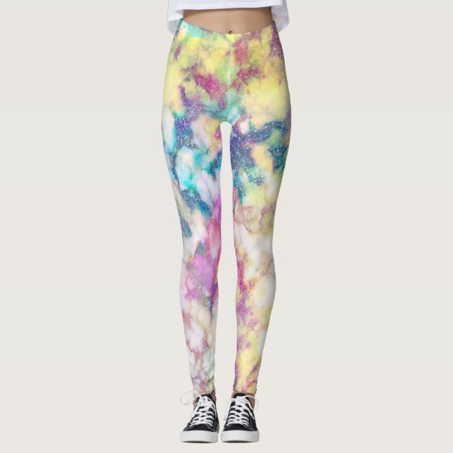 Alkoholtinte Leggings (Vorderseite)