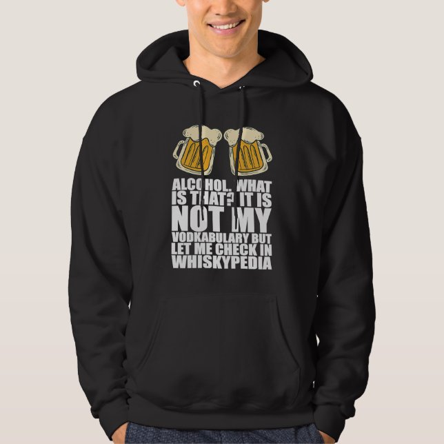 Alkoholtrinkteam Hoodie (Vorderseite)