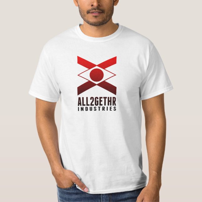 All2gethr Industrie-Marken-T-Shirt T-Shirt (Vorderseite)