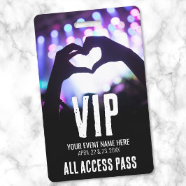 All Access Event VIP Ausweis