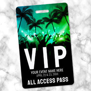 All Access Event VIP Ausweis
