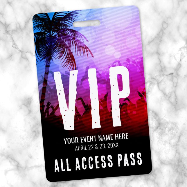 All Access Event VIP Ausweis (All Access Event VIP Badge)