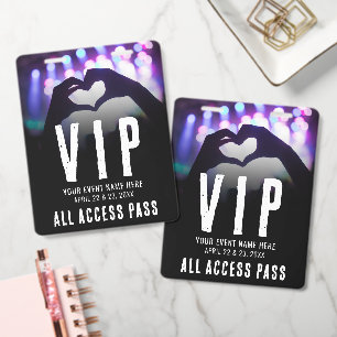 All Access Event VIP Ausweis