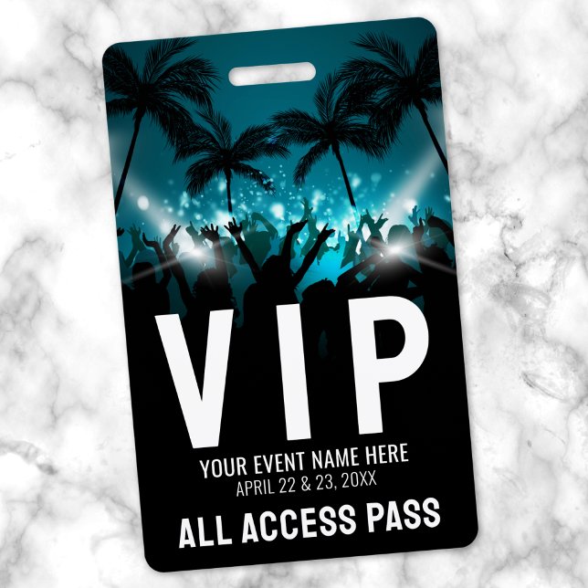 All Access Pass Event VIP Ausweis (All Access Pass Event VIP Badge)