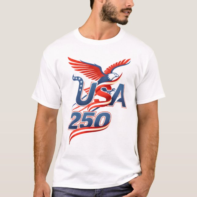 ALL AMERICAN 250 T-Shirt (Vorderseite)