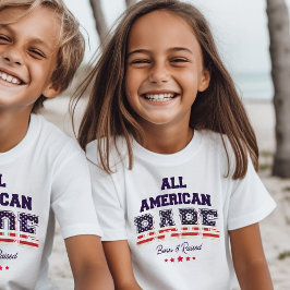 All American Babe Patriotic 4. Juli T-Shirt