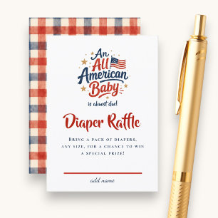 All American Baby Windel-Raffelkarte Begleitkarte