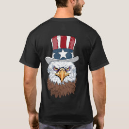 All American Bald Eagle Uncle Sam T-Shirt