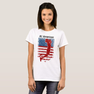 All-American Basketball Vintag gestört 2 T-Shirt
