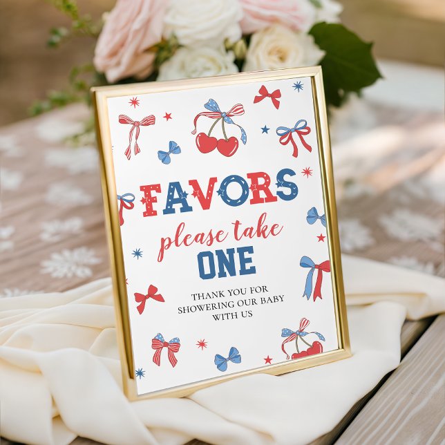 All American Bows Favors Danke Schild 8x10 (Von Creator hochgeladen)
