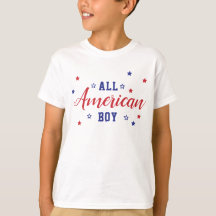 All American Boy 4. Juli Unabhängigkeit Patriotisc