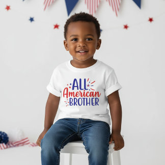All American Brother 4. Juli T - Shirt für Kinder