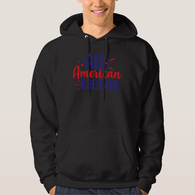 All American Brother Hoodie (Vorderseite)