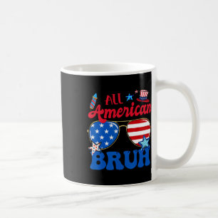 All American Bruh 4. Juli Jungen Patriotisch Usa T Kaffeetasse
