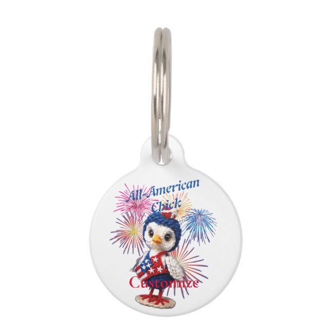 All-American Chick Thunder_Cove Haustiermarke (Vorderseite)