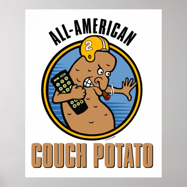 All-American Couch Potato Poster (Vorne)