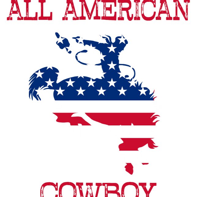 All American Cowboy T-Shirt (Von Creator hochgeladen)