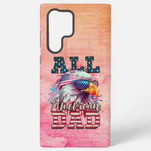 All American Dad 4. Juli Weißkopfseeadler USA-Flag Samsung Galaxy Hülle