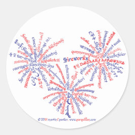 All-American Fireworks Stickers
