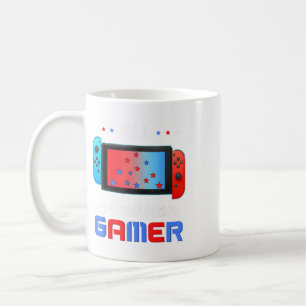 All American Gamer Lustig 4. Juli Jungen Kinder Mä Kaffeetasse