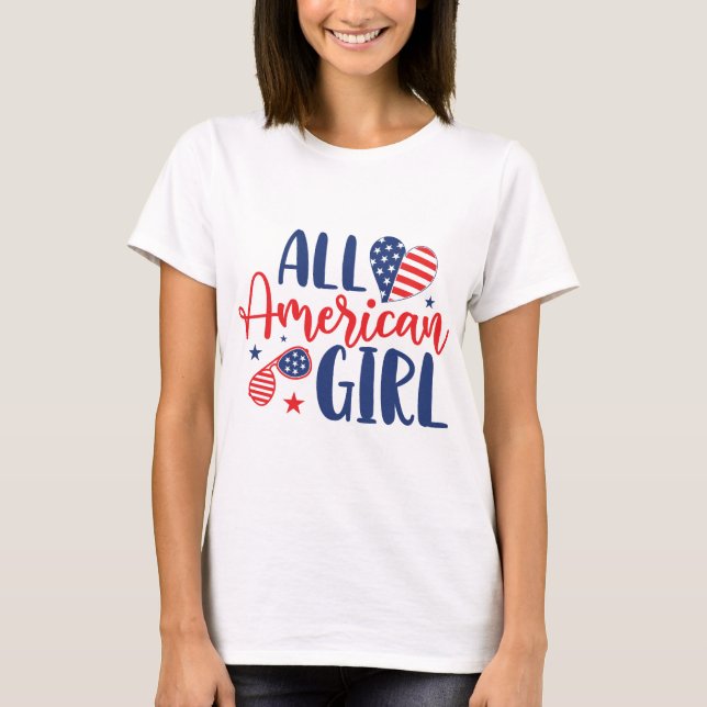 All American Girl T-Shirt (Vorderseite)