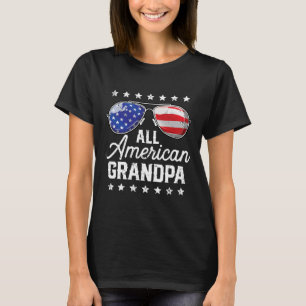 All American Grandpa 4. Juli Familien-Matching-S T-Shirt