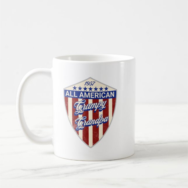 All American Grumpy Opa Kaffeetasse (Links)