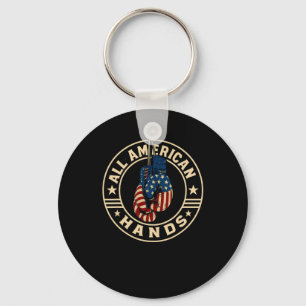 All American Hands Boxhandschuhe Patriotisch Usa F Schlüsselanhänger