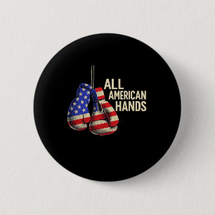 All American Hands Boxhandschuhe – Patriotisches U Button
