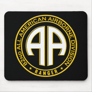 All American Im Flugzeug Ranger Lässig Patch Mousepad