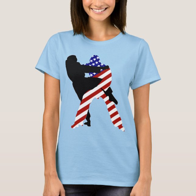 All-American Judo Fighters T-Shirt (Vorderseite)
