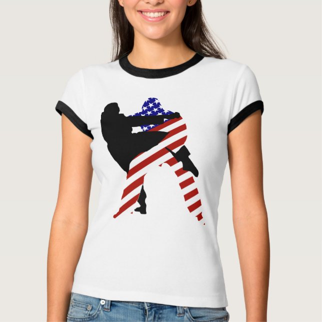 All-American Judo Fighters T-Shirt (Vorderseite)