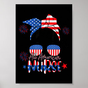 All American Krankenschwester Frauen Amerikanische Poster