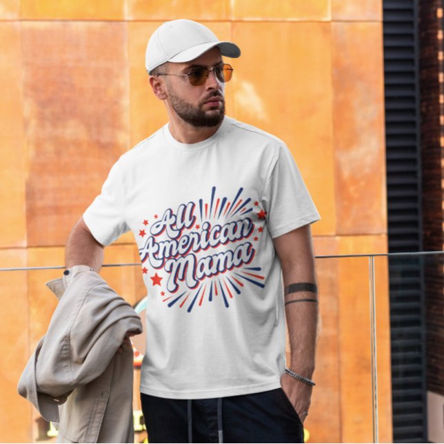 All American Mama T-Shirt (Von Creator hochgeladen)