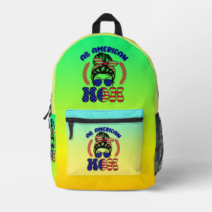 All American Mom-32169 Bedruckter Rucksack
