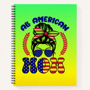 All American Mom-32169 Notizbuch
