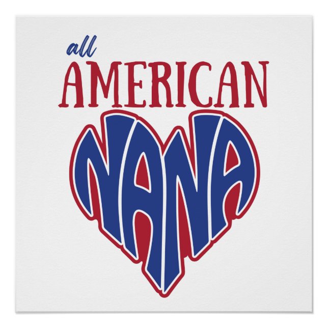 All American Nana Poster (Vorderseite)