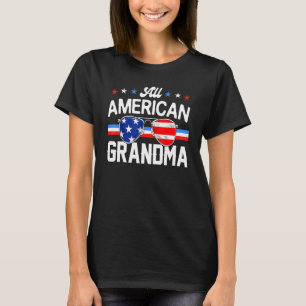 All American Oma 4. Juli Family Matching S T-Shirt