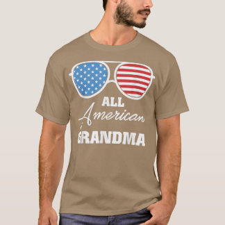 All American Oma 4. Juli Family Matching S T-Shirt
