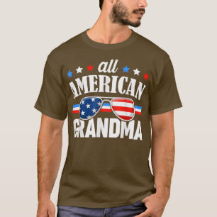 All American Oma 4. Juli USA Familie Matchi T-Shirt