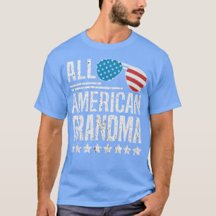 All American Oma 4. Juli USA Matching Fami T-Shirt