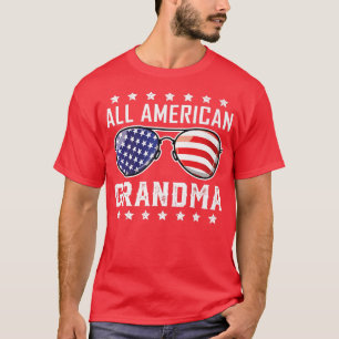 All American Oma Shirt 4. Juli Sonnenbrille